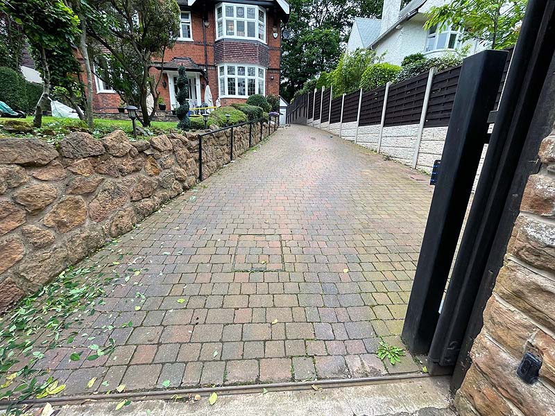 Driveway & Patio Cleaning - Before