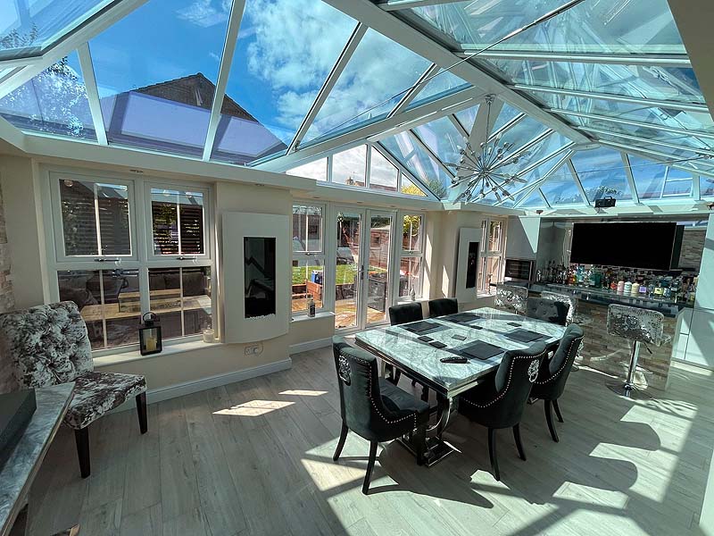Internal Conservatory Cleaning