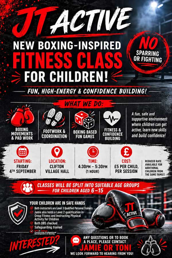 JT Active boxing-inspired fitness class