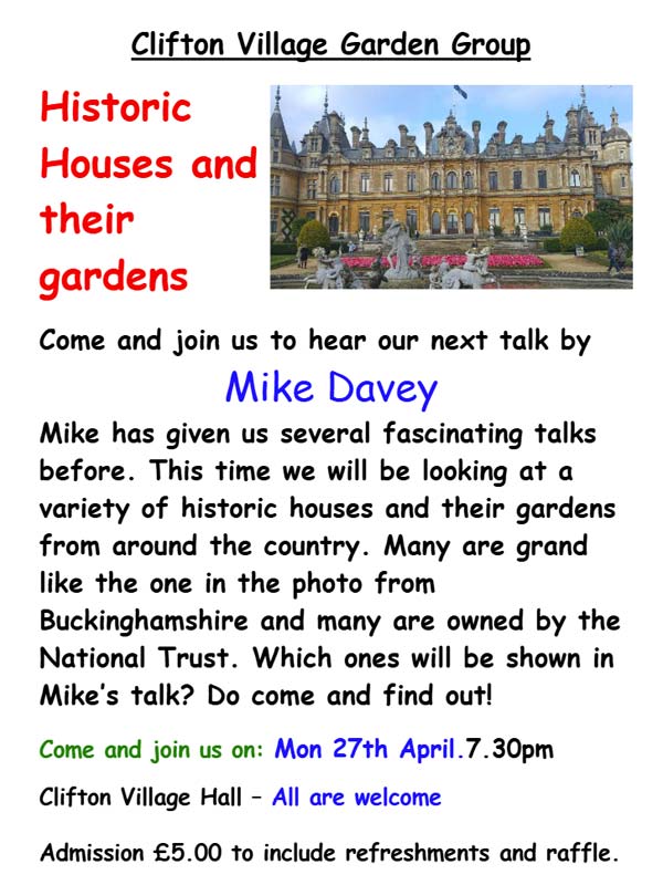 Garden Group Talk: April,2026