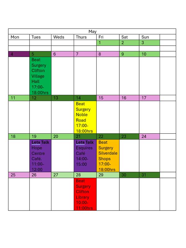 NPT Events: May,2026