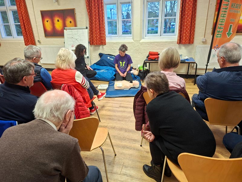 Marijke CPR demo